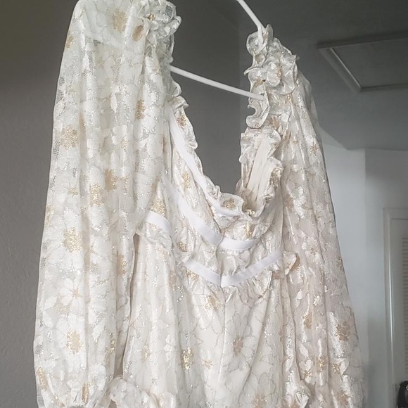 For Love & Lemons Lupita Hi-Low dress NWT - Picture 6 of 7